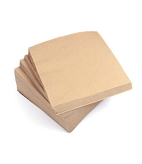 White Paper Napkins - Medipost - 2 Ply (Case of 2000 - 20 x Packs of 100)