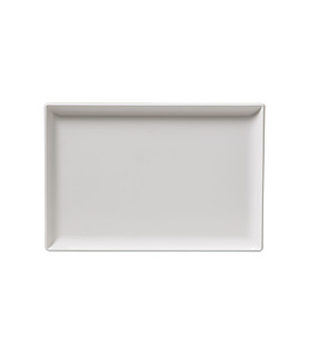 Melamine Rectangular Platter White 300 x 220mm
