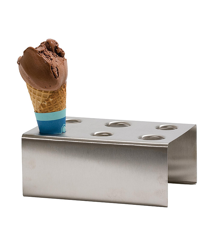 Stainless Steel Ice Cream Cone Holder