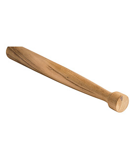 Wood Muddler with Flat Head