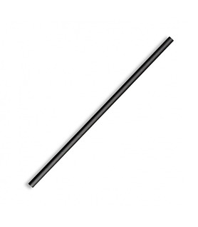 Black Regular Paper Straw 2500 Per Ctn