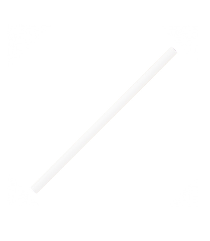 Eco-Straw Paper Cocktail White 2500 Per Ctn