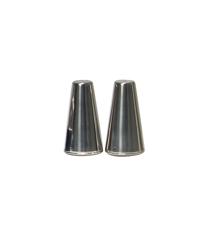 Stainless Steel Salt & Pepper Tower Pair