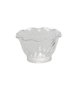 SAN Dessert Bowl Clear 90 x 50mm