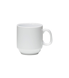 Host Classic White Coffee Mug Stackable 300ml