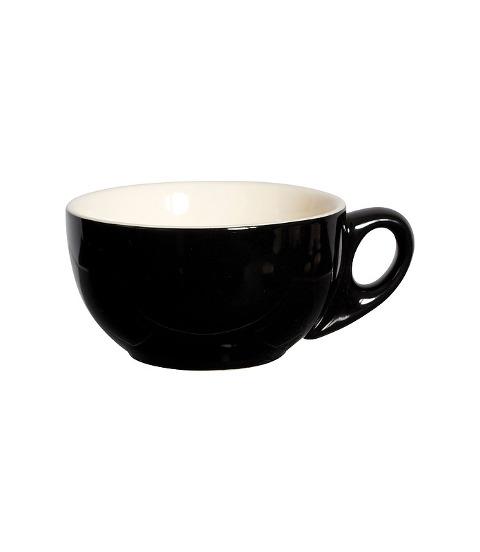 Lulu Cappuccino Cup Black 220ml