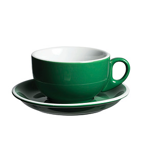 Lulu Cappuccino Cup Green 220ml