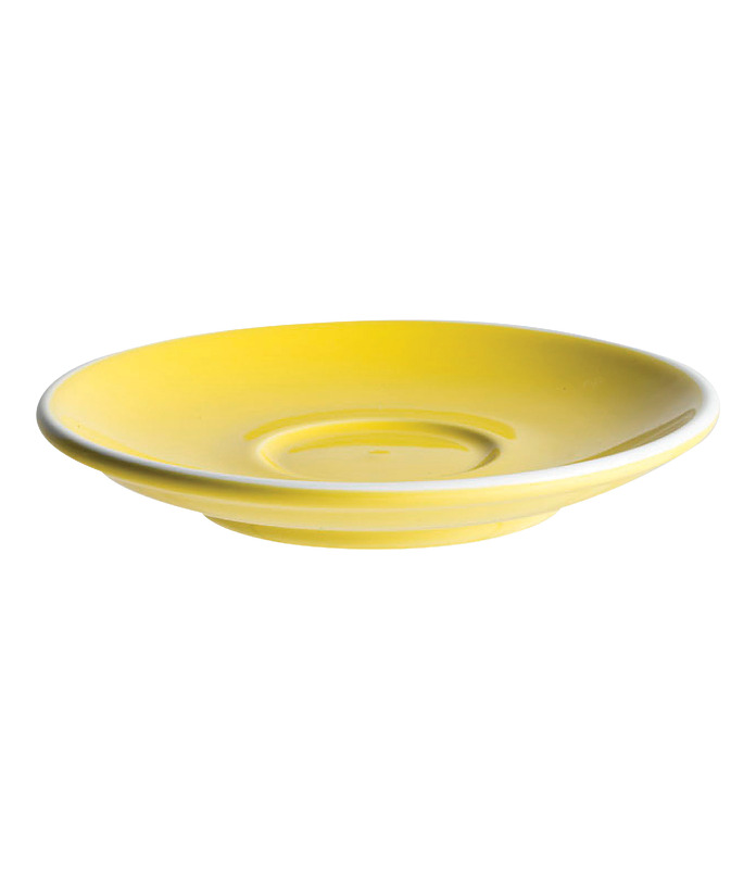 Lulu Cappuccino Saucer Yellow