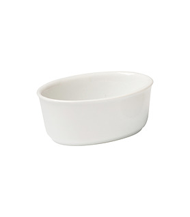 Host Classic White Oval Baker 225ml 150 x 100 x 35mm