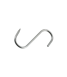 Stainless Steel Butchers Hook 140mm