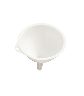 White Plastic Funnel