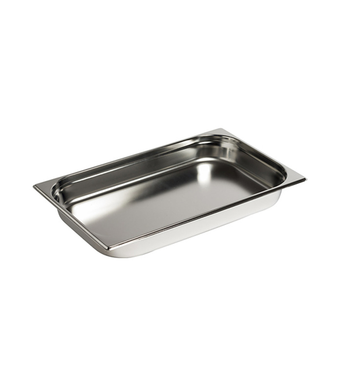 Stainless Steel Steam Pan 1/1 x 20mm Deep