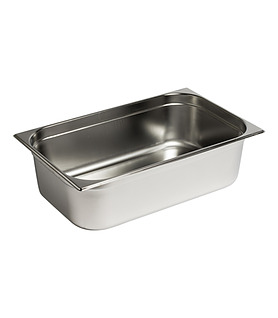 Stainless Steel Steam Pan 1/1 x 150mm Deep