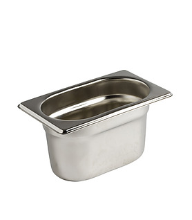 Stainless Steel Steam Pan 1/9 x 65mm Deep