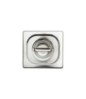 Stainless Steel Steam Pan Cover 1/6