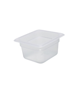 Polypropylene Food Pan 1/6 x 100mm Deep