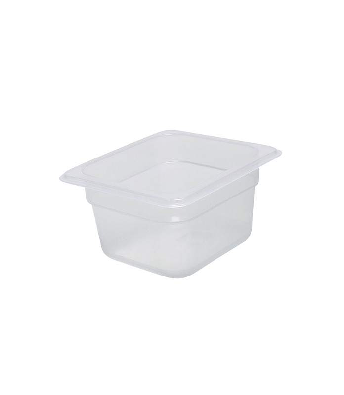 Polypropylene Food Pan 1/6 x 100mm Deep