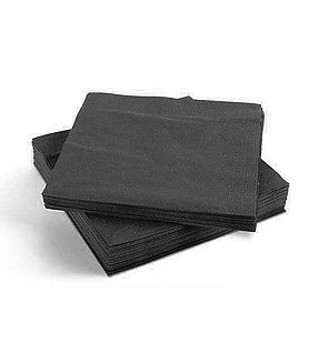 Black Cocktail Napkin 2 Ply 2000 Per Ctn