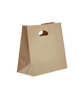 Kraft Paper Bag Small 280 x 280mm 500 Per Ctn