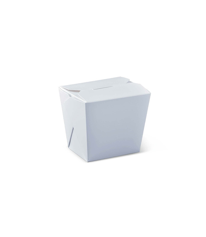 Food Pail White 16oz 450 Per Ctn