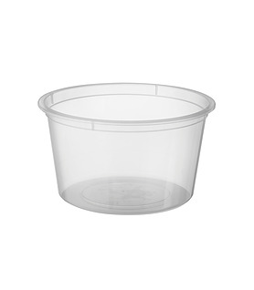 Seattle Freezer Grade Round Container 250ml 500 Per Ctn