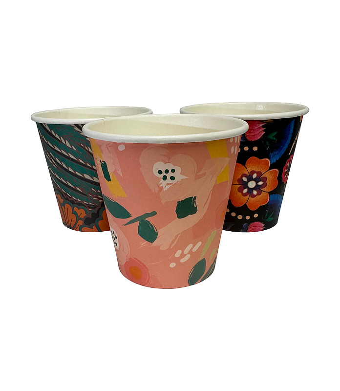 ECO-GO Single Wall Art Series PLA Coffee Cup 8oz, 235ml (1000)