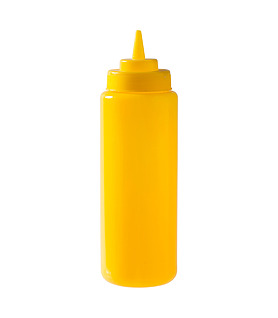 Yellow Squeeze Bottle 1L