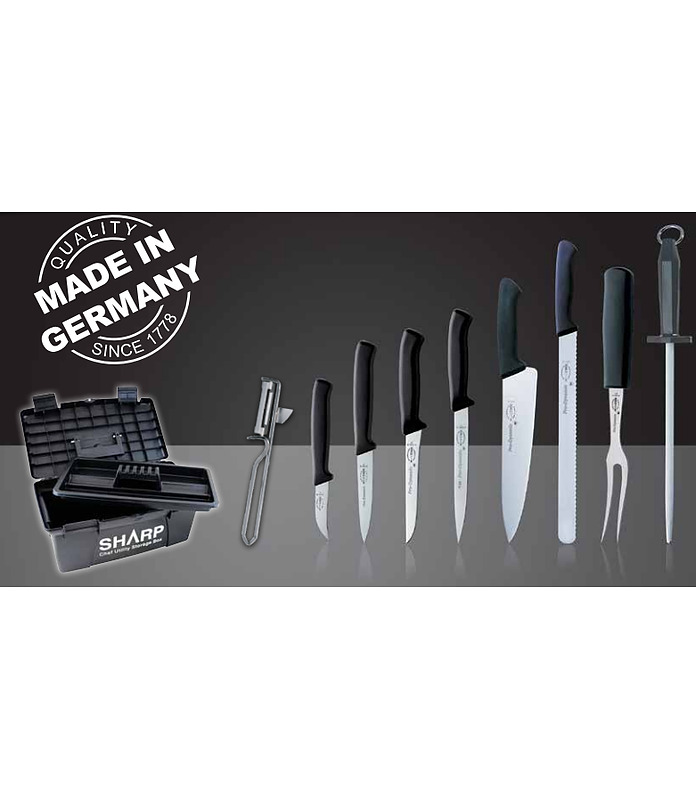 F.Dick Professional Platinum 9 Piece Knife Kit