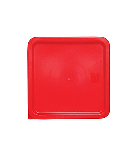 Red Square Food Container Lid 187 x 187mm