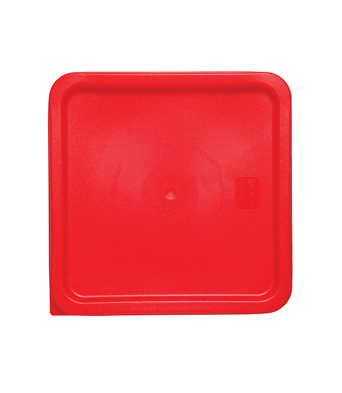 Red Square Food Container Lid 290 x 290mm