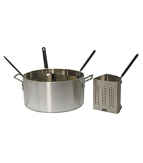 Aluminium Pasta Cooker 20L with 4 Inserts