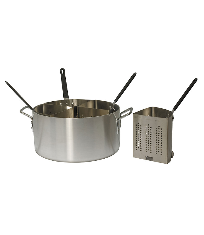 Aluminium Pasta Cooker 20L with 4 Inserts