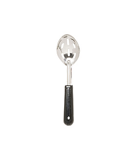 Slotted Serving Spoon Black Handle 270mm