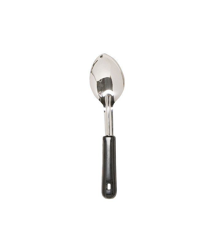 Solid Serving Spoon Black Handle 270mm