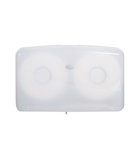 Livi Double Jumbo Toilet Roll Dispenser