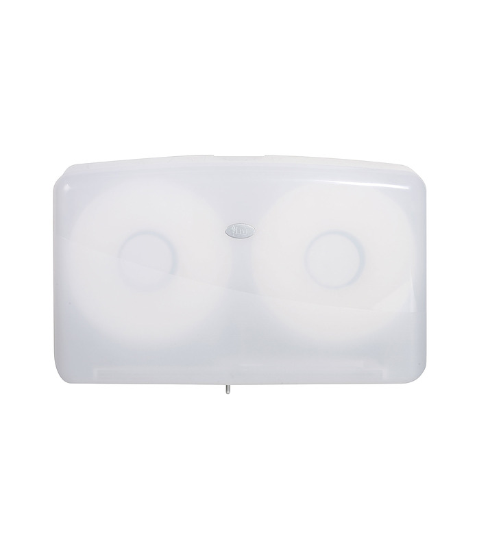 Livi Double Jumbo Toilet Roll Dispenser