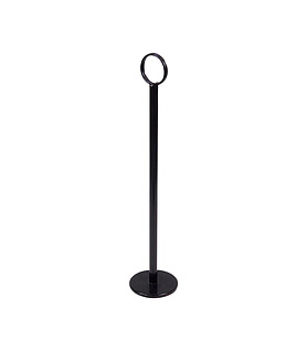 Black Table Number Stand 200mm