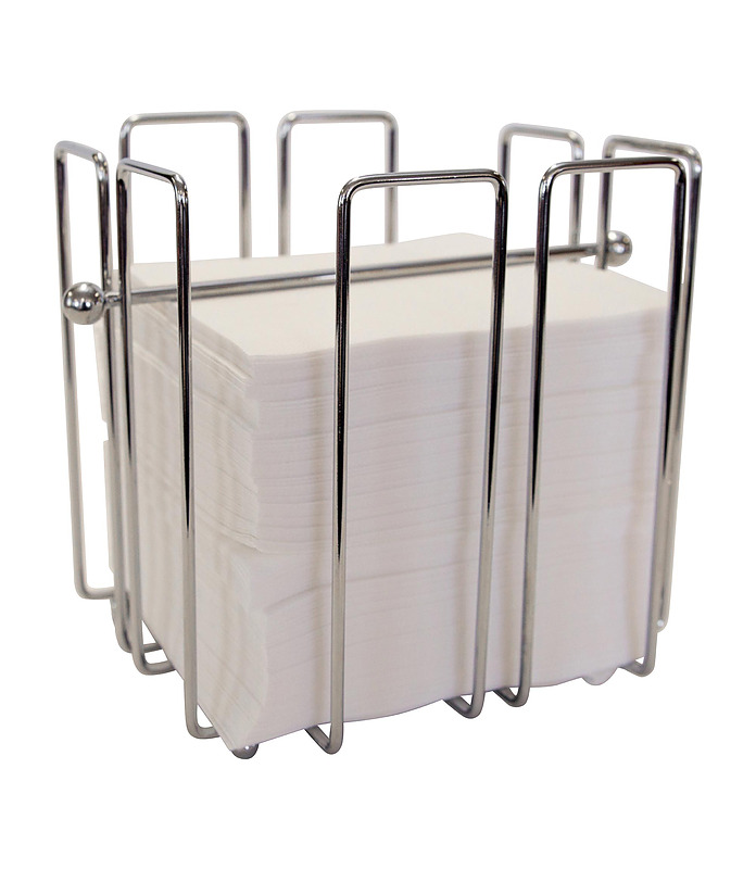 Chrome Plated Large Napkin Holder