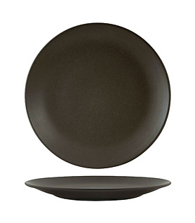 Zuma Coupe Plate Round Charcoal 285mm