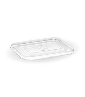 BioCane Takeaway Lid PET Clear 500 Per Ctn