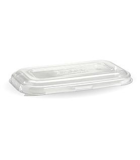 BioCane PET Takeaway Lid Clear 500 Per Ctn