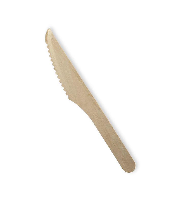 Wooden Knife 160mm 1000 Per Ctn