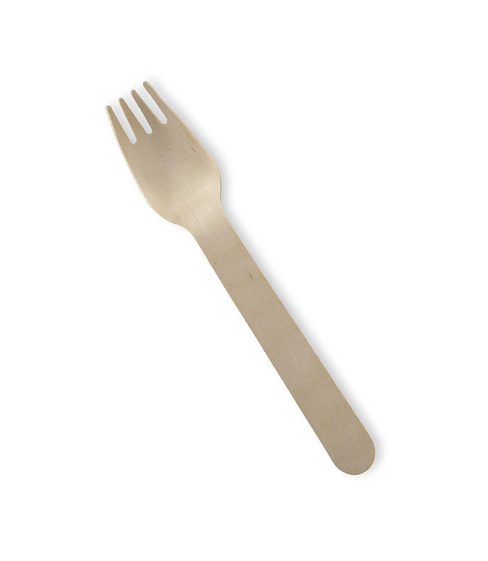 Wooden Fork 160mm 1000 Per Ctn