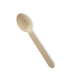 Wooden Spoon 160mm 1000 Per Ctn