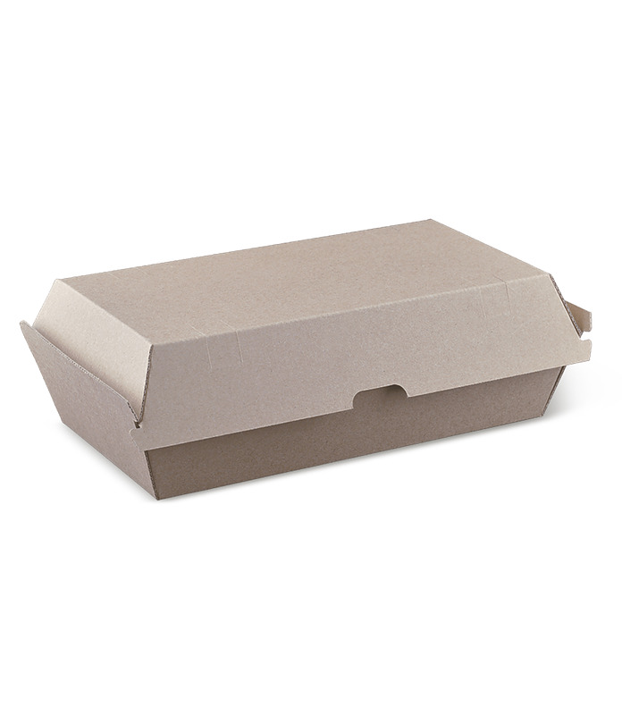 BetaBoard Kraft Snack Box Large 205 x 107 x 78mm (200)