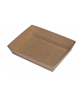 BetaBoard Food Tray Kraft #3 240 Per Carton