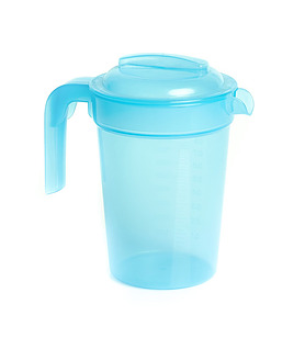 Jug Graduated Blue Tint 1L (Lid not Included)