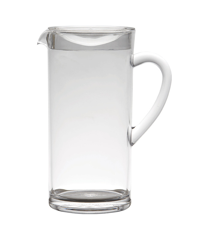 Clear Acrylic Jug With Lid 2L