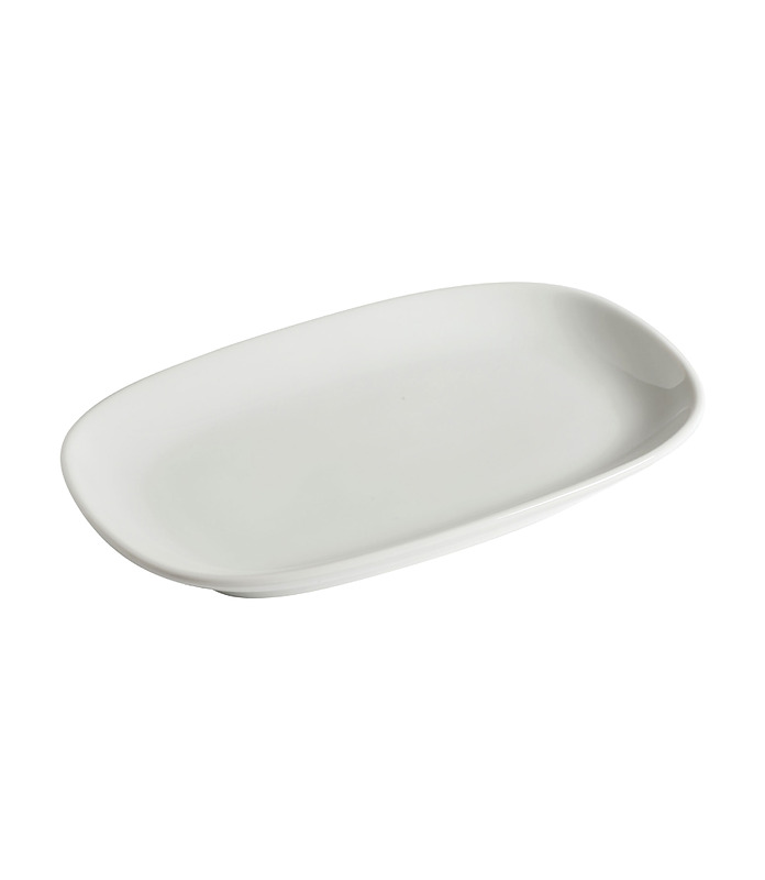 Host Classic White Rectangular Couple Plate 270 x 170mm