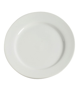 Host Classic White Round Plate Wide Rim 300mm